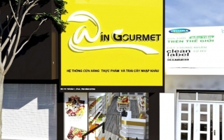 Thiết kế cửa hàng trái cây Win Gourmet, Bình Dương